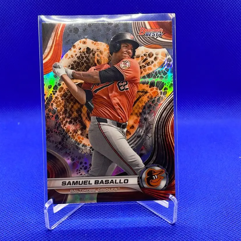 2024 Bowman’s Best Samuel Basallo Refractor