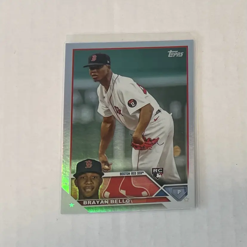 Brayan Bello RC Rainbow Foil Boston Red Sox