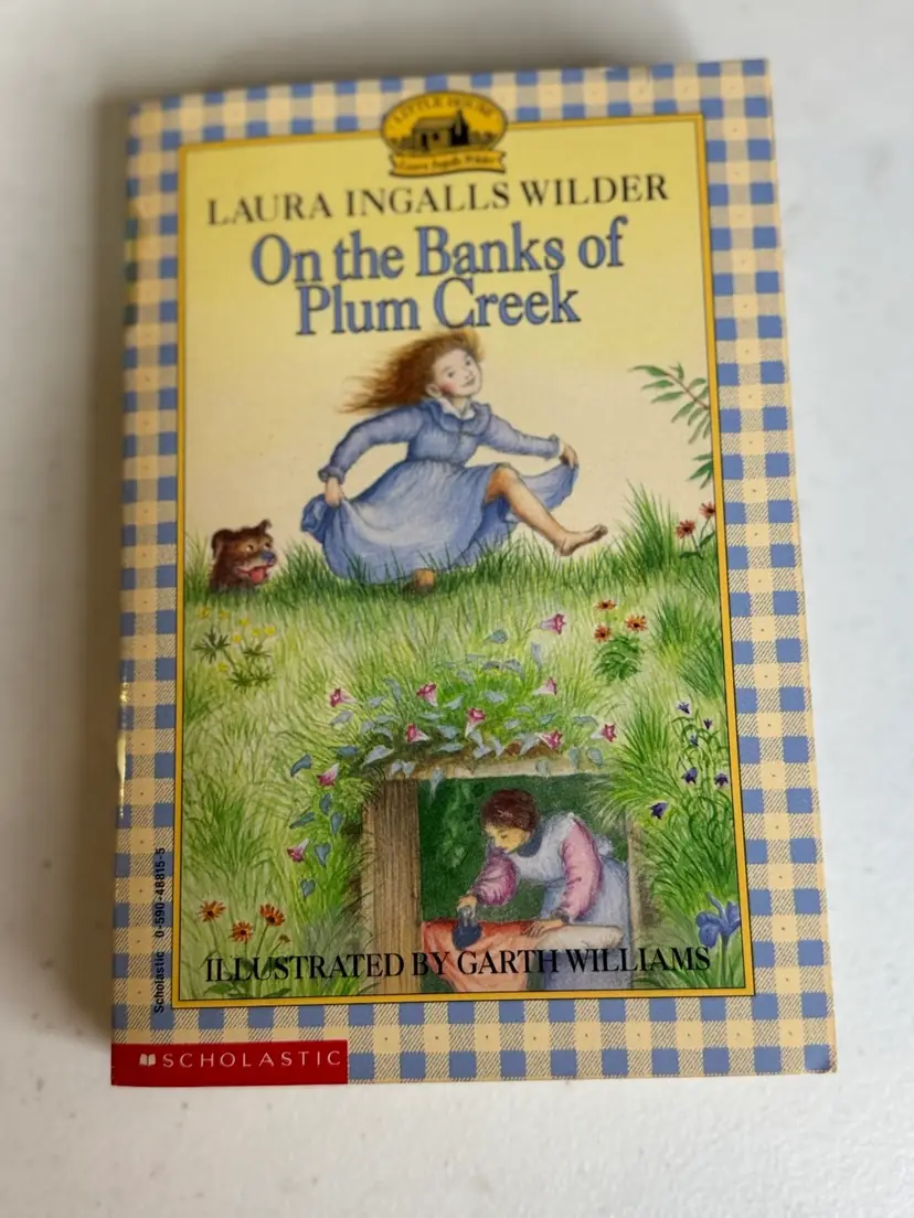 Laura Ingalls Wilder ‘On The Banks Of Plum Creek’ Book 3 - Soft Cover