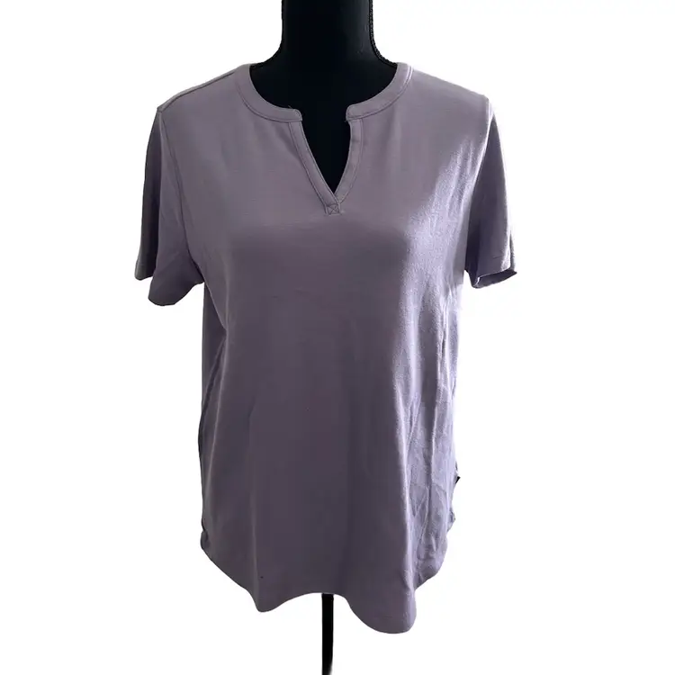 NWT EDDIE BAUER V-NECK T-SHIRT