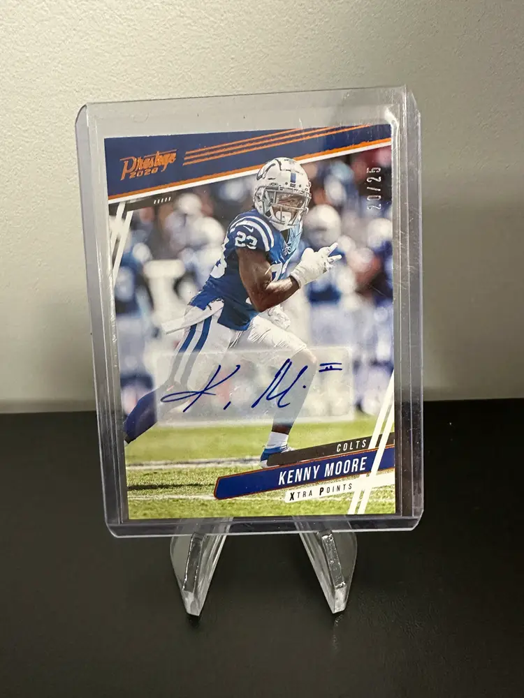 Kenny Moore Autograph /25 Prestige Indianapolis Colts