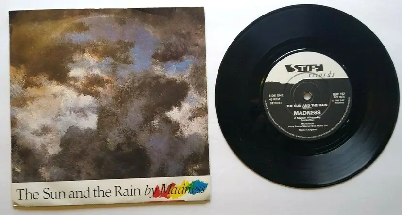 Madness The Sun And The Rain Fireball XL5 7" Vinyl Record 1983 UK Ska New Wave