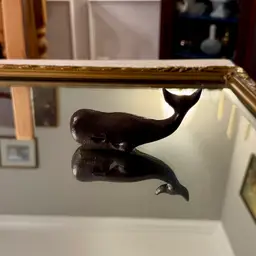 Cast Iron Sperm Whale Paperweight