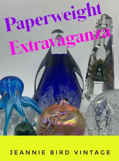 🫧🐧🌸PAPERWEIGHT EXTRAVAGANZA: Part 1🐠🍎🎉