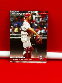 2004 Donruss Collector Sports Baseball Trading Card Phillies Mike Lieberthal #328