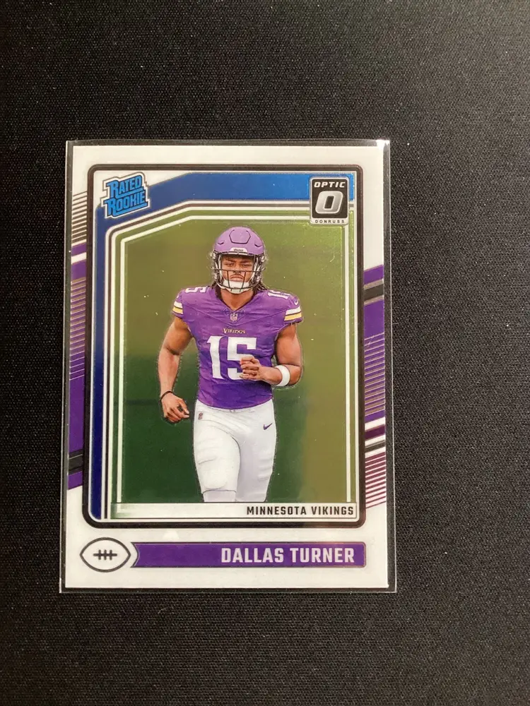 2024 Optic Rated Rookie Dallas Turner #224 Base RC