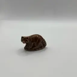 W Is For Wade Whimsy Raccoon  1”