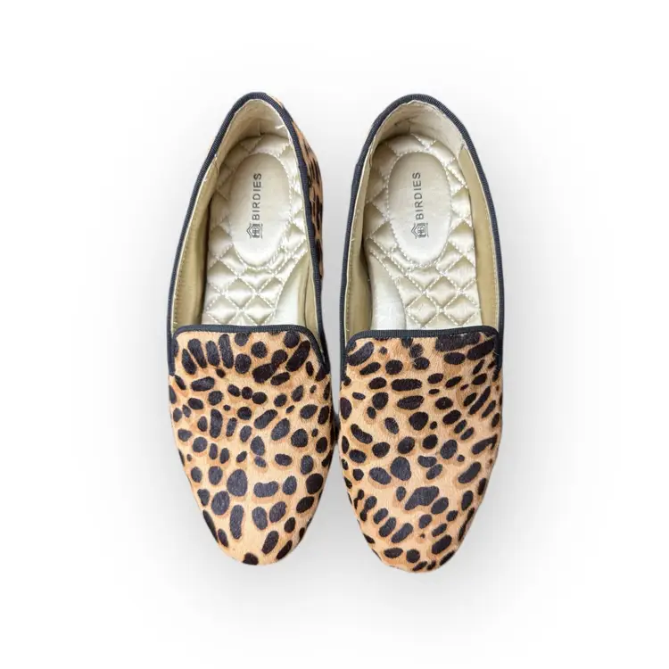 NWOB Birdies Starling Cheetah Print Haircalf Loafers in Women’s Size 5