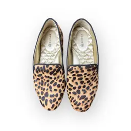NWOB Birdies Starling Cheetah Print Haircalf Loafers in Women’s Size 5