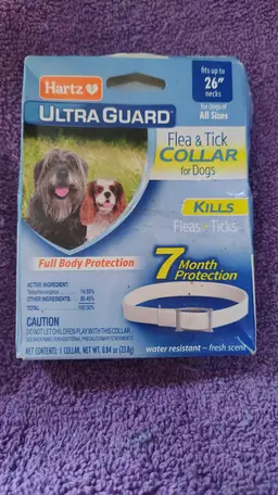 Hartz flea and tick collar