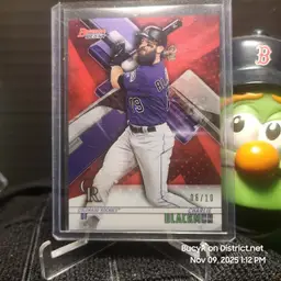 2018 Bowman's Best Red - Charlie Blackmon Colorado Rockies 6/10
