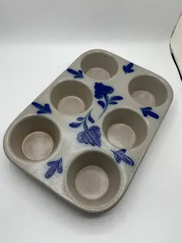Salmon Fall Salt Glaze Muffin Pan