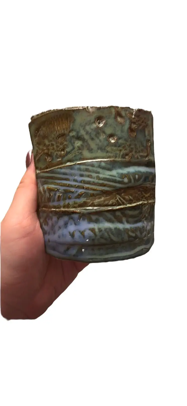 Signed Studio Pottery Vase