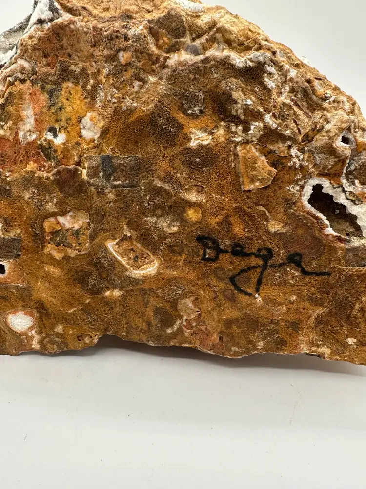 Maigon  Daga Signed Original Polar Bear On Stone 