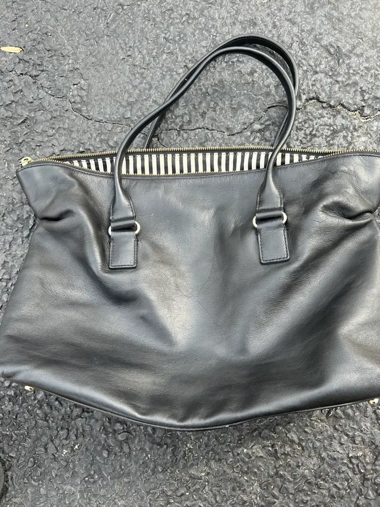 Kate Spade New York Black Leather Handbag