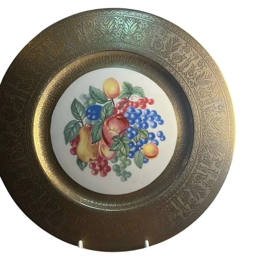 Vintage Bern LAN Fine China- Gold Plated