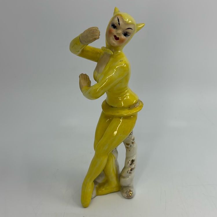Mid Century Sonsco Japan Dancing She Devil Ballerina 6.5”