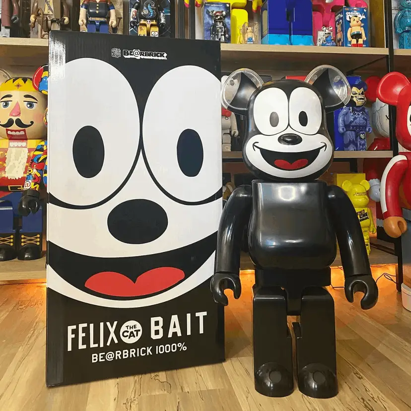 その他 MEDICOM TOY - MEDICOMTOY BEARBRICK BAIT FELIX Bearbrick 1000% Felix The Cat x Bait