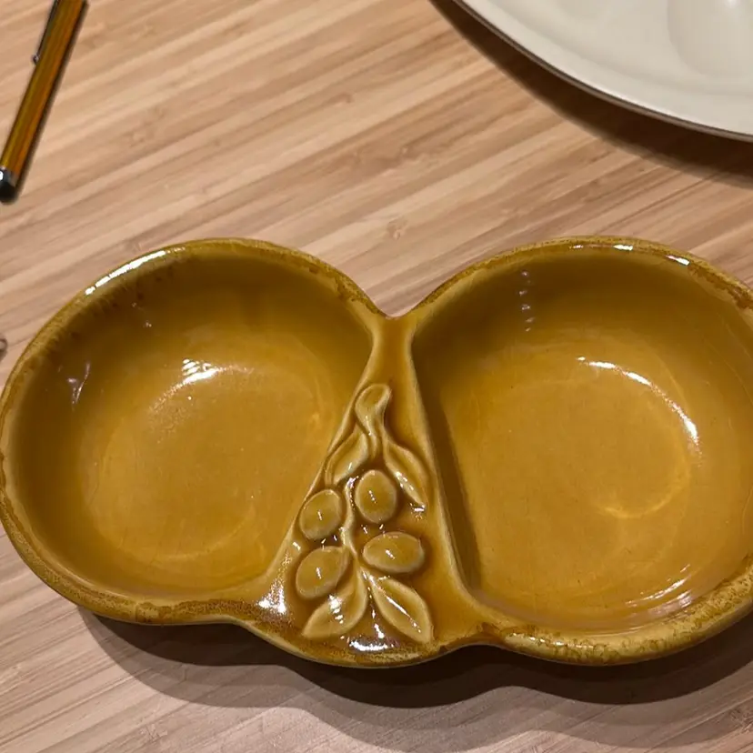 1970s Olive And Snack Dish
