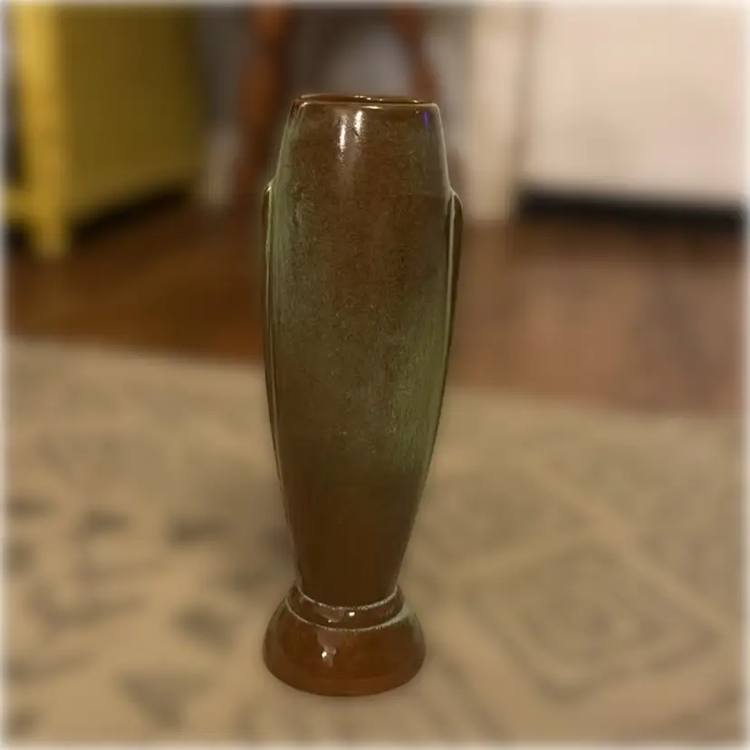 Plainsman Green Frankoma Bud Vase - Discontinued Piece