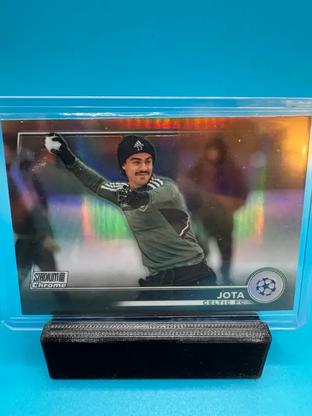 Jota Topps Stadium Club Chrome Refractor Celtic FC
