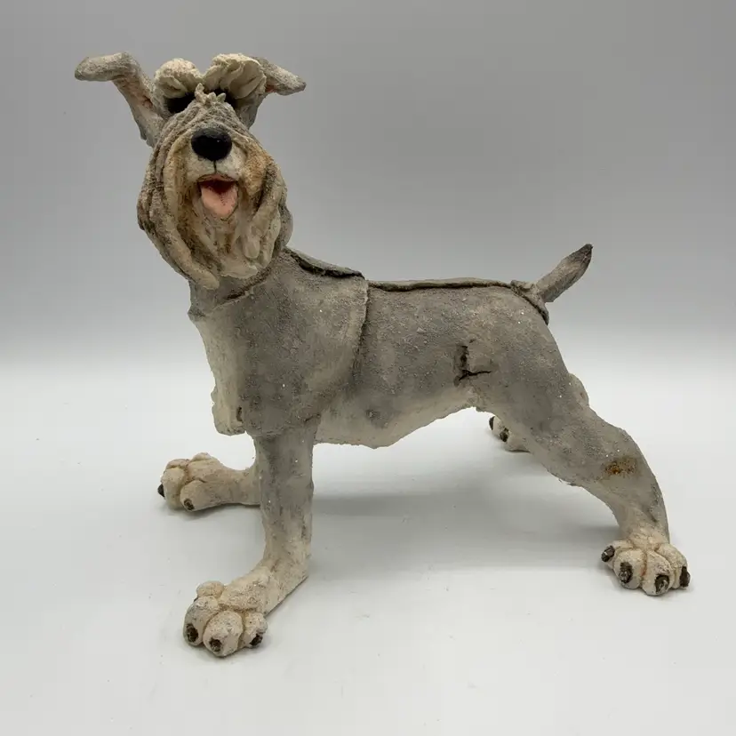 A Breed Apart Resin Composite Schnauzer Figurine 2002