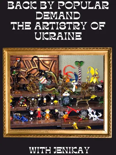 The Artistry Of Ukraine- Hand Blown Glass Figurines With Jenikay
