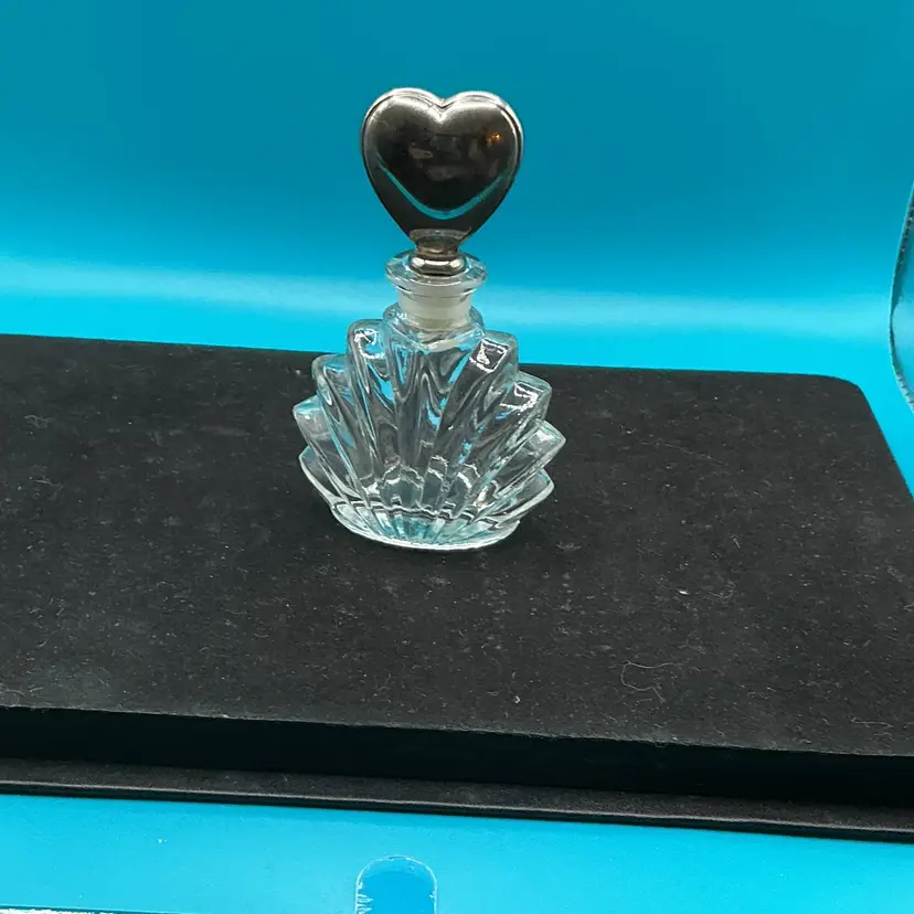 Vintage Fan Shaped Perfume Bottle