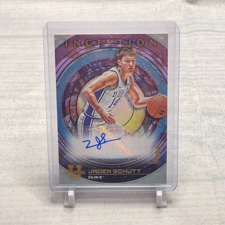 (2) Bowman U Inception Jaden Schutt Autos - Duke Blue Devils