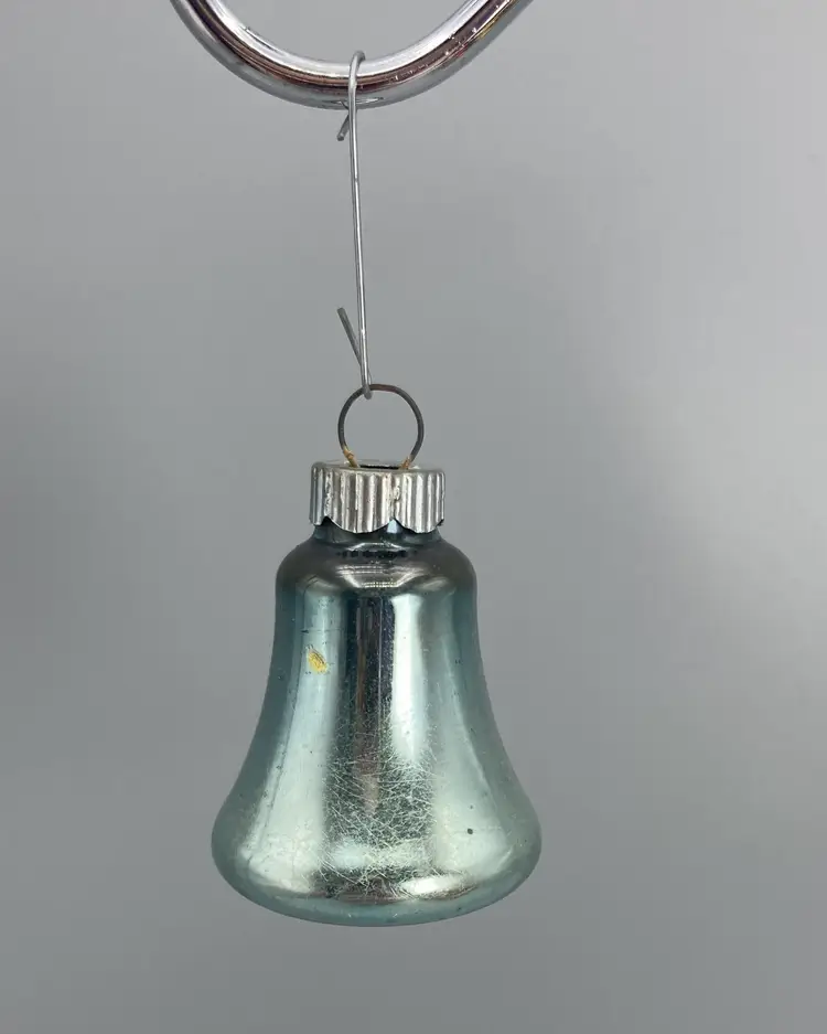 12 Vintage 2.5" Shiny Brite Glass Red, Blue, & Yellow Ornaments in Original Box