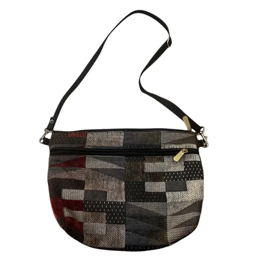 Vintage Danny K- Made In USA- Tapestry Crossbody- Adjustable Strap -11.5” W, 8.5” Tall