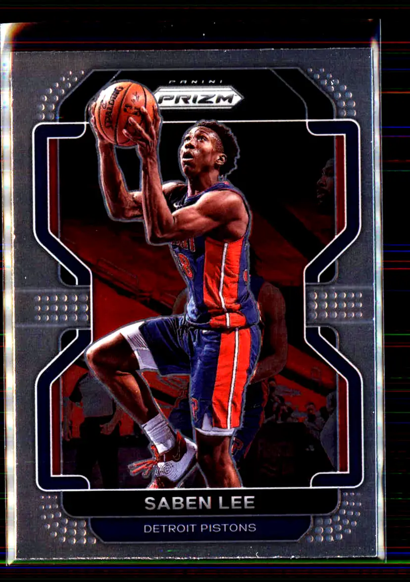 Saben Lee 2021-22 Panini Prizm #205 - Detroit Pistons - (136-119)