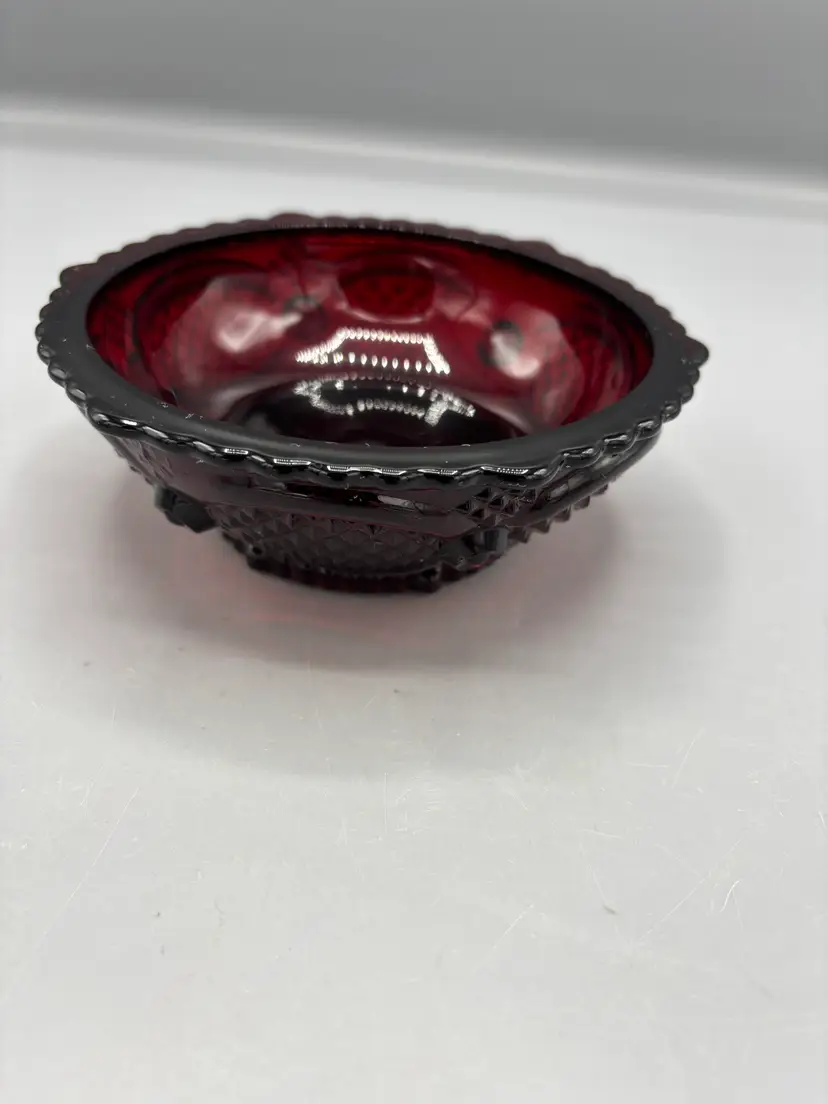 Avon Cape Cod Ruby bowl