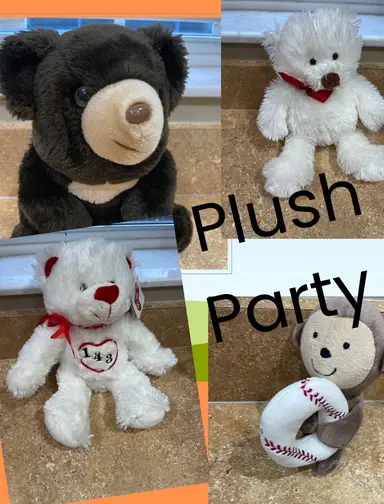 Plush party Wednesday 