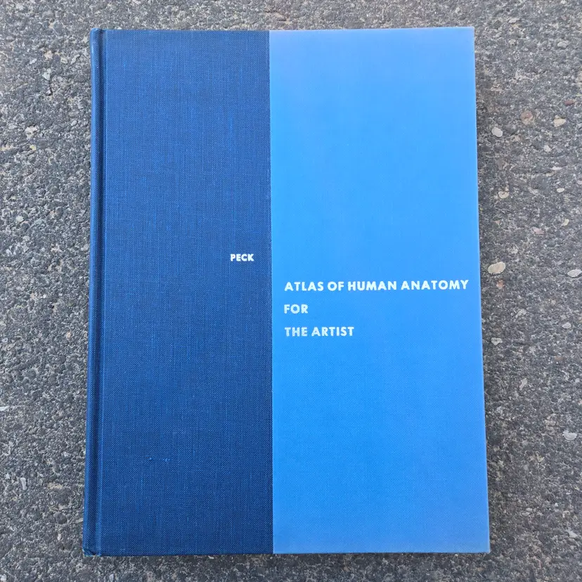 Art Book "Atlas of Human Anatomy for the Artist" Hardcover Stephen Peak 11th Ed.