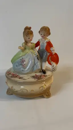 Josef Originals 'Love is a Many Splendid Thing' Masquerade Music Box Boy & Girl