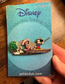 Disney Artland Mickey and Minnie Limited Edition Pin