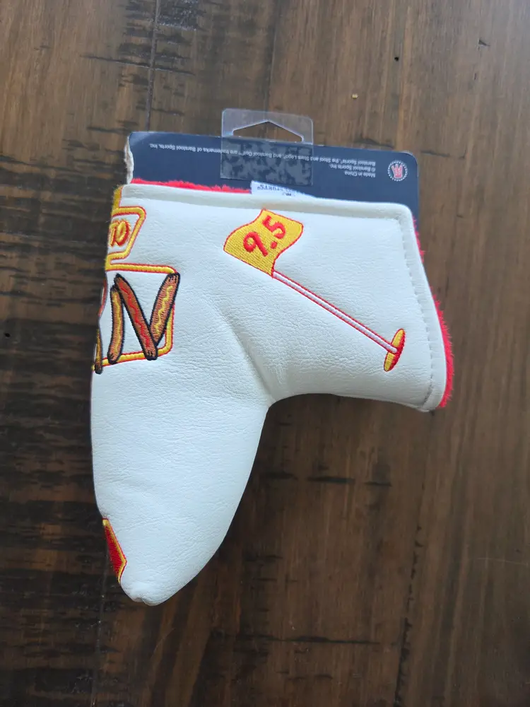 Bartstool Sports "Welcome To The Turn" Blade Putter Headcover NWT