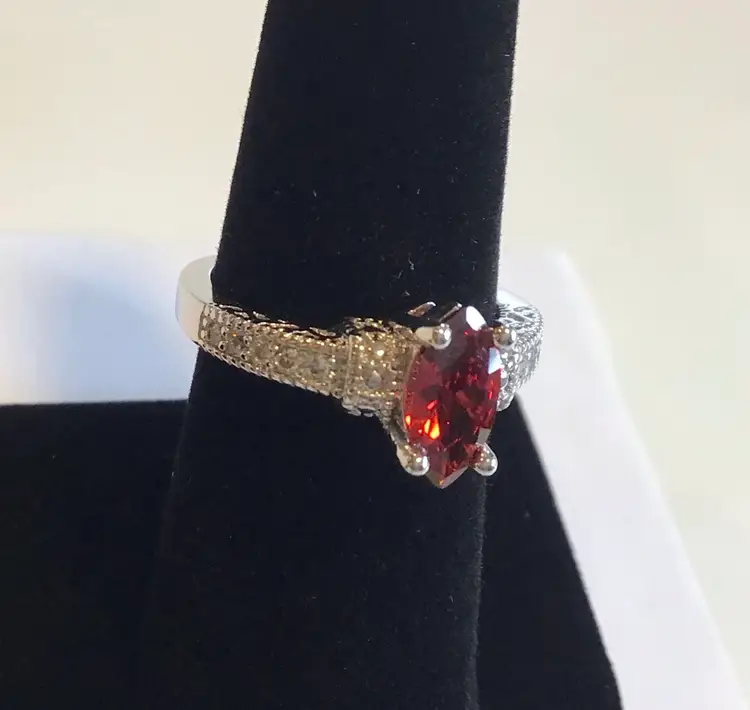 Red Stone Ring