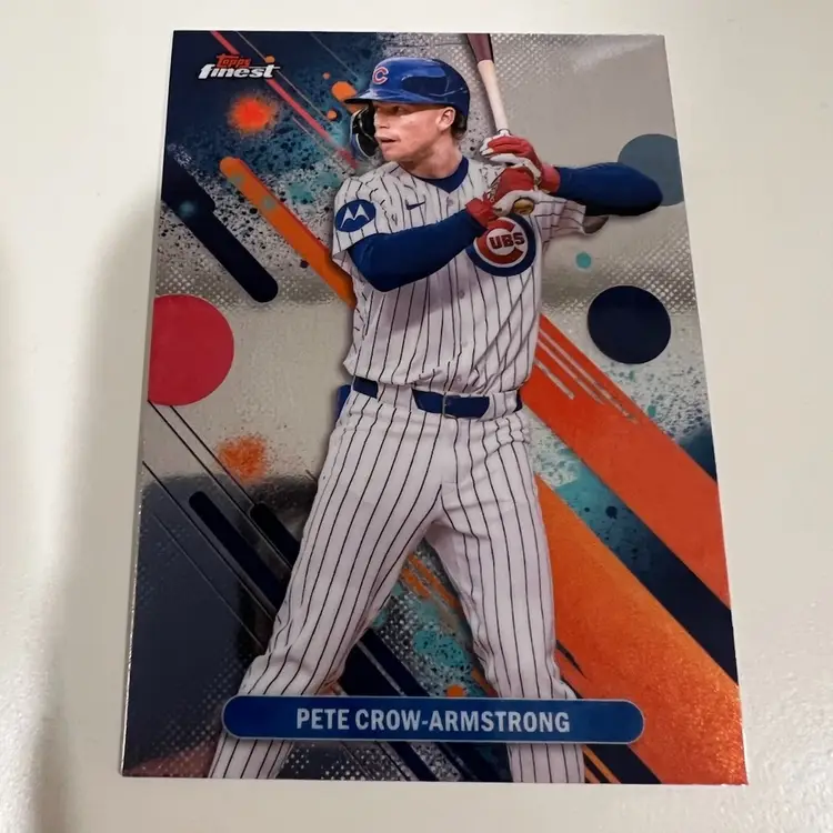 Pete Crow-Armstrong Topps Finest Chicago Cubs