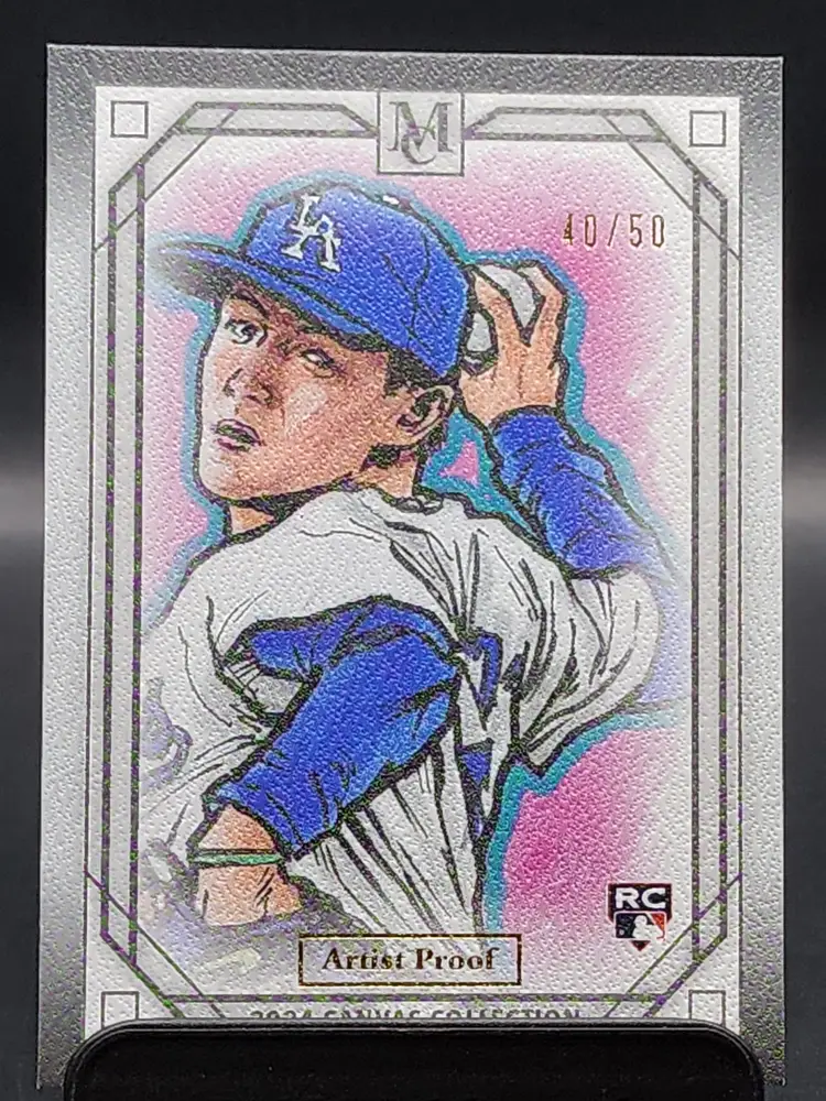 2024Topps Museum Collection Yoshinobu Yamamoto /50