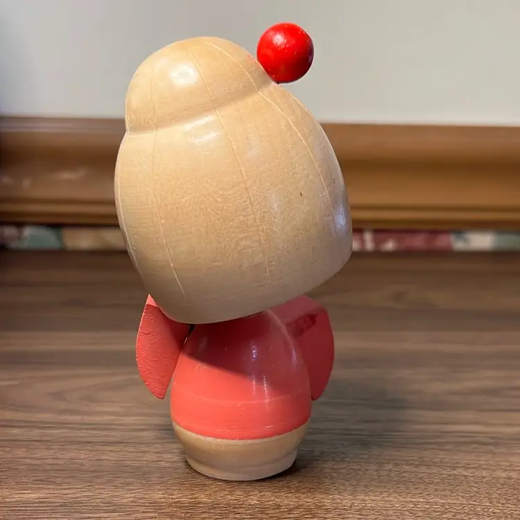 Pink Kokeshi Doll