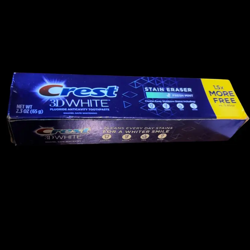 Crest 3-D White Stain Eraser Freshman