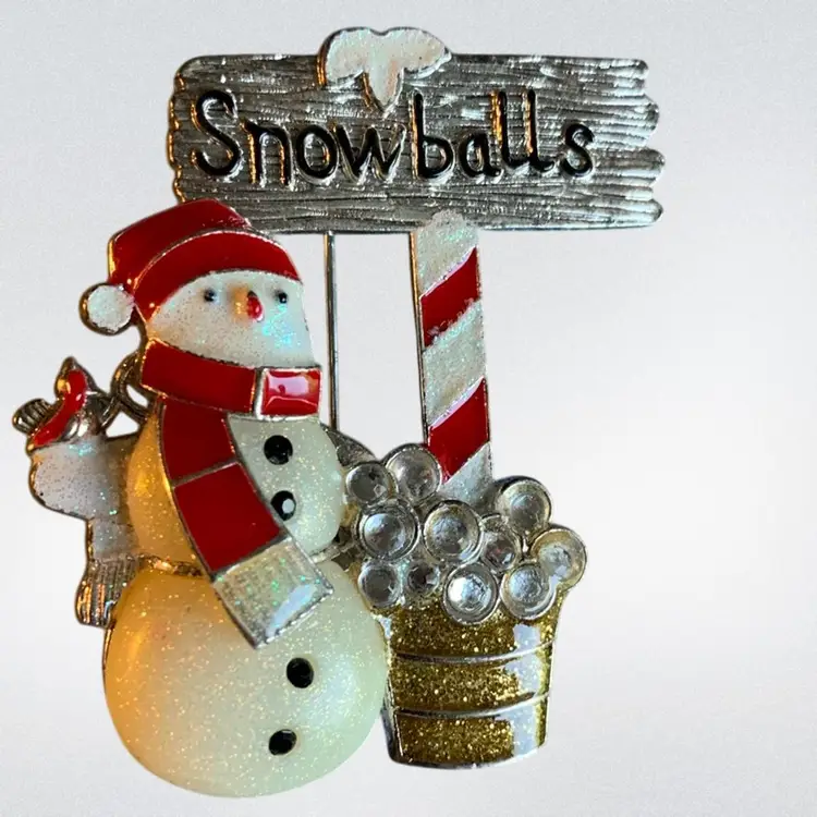 Christmas Snowman Ornament