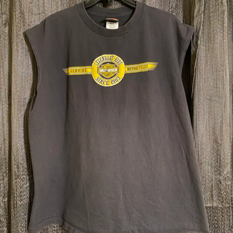 Harley-Davidson Men's Size XL Black Sleeveless Shirt - Treasure Coast Stuart FL