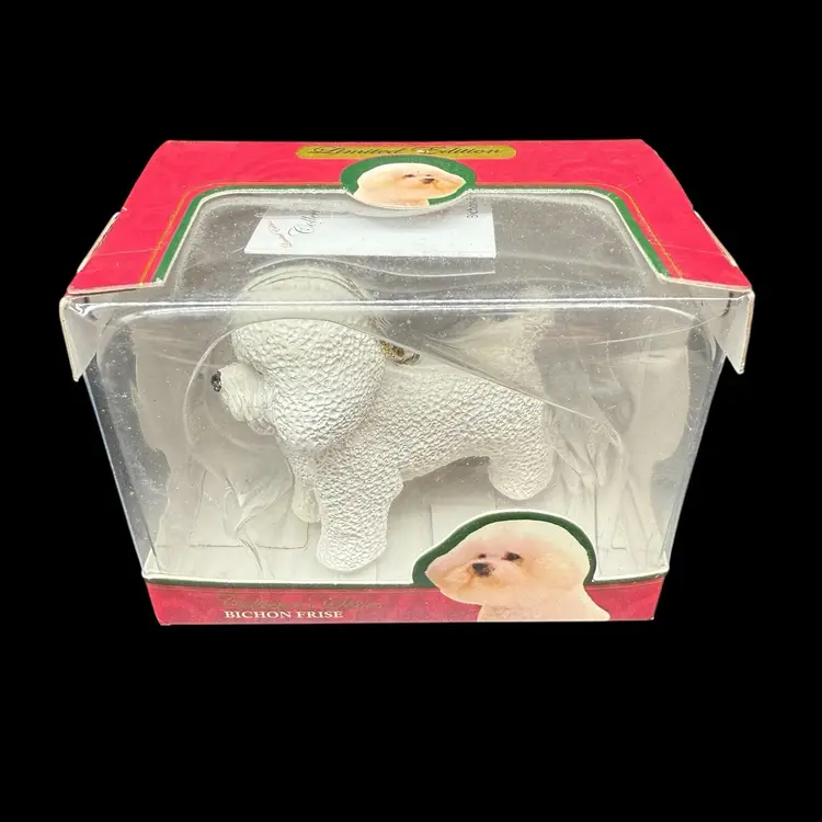 ACA Collector's Series II Bichon Frise Ornament NIB Limited Edition