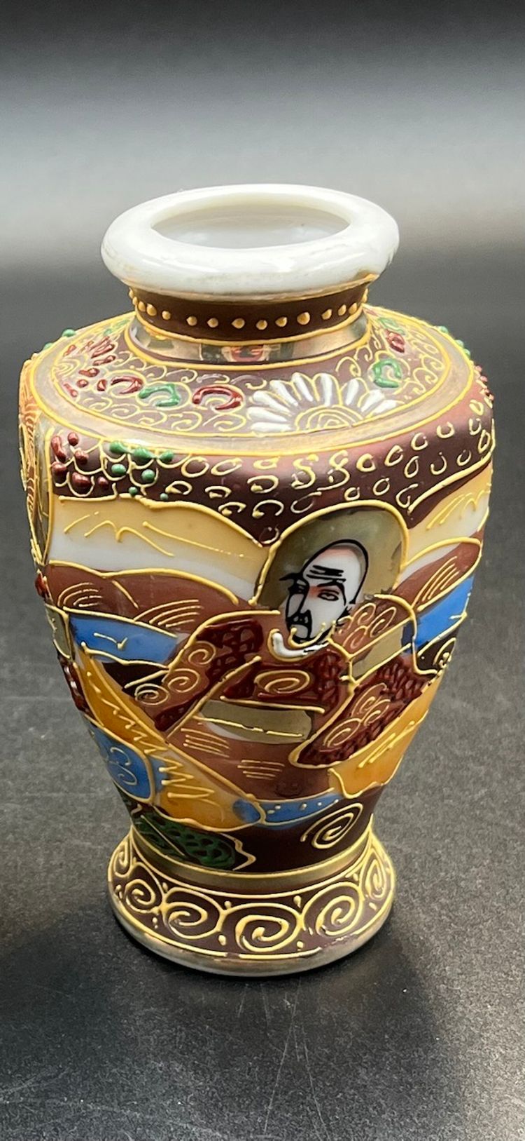 Satsuma- Style Vase- Japan