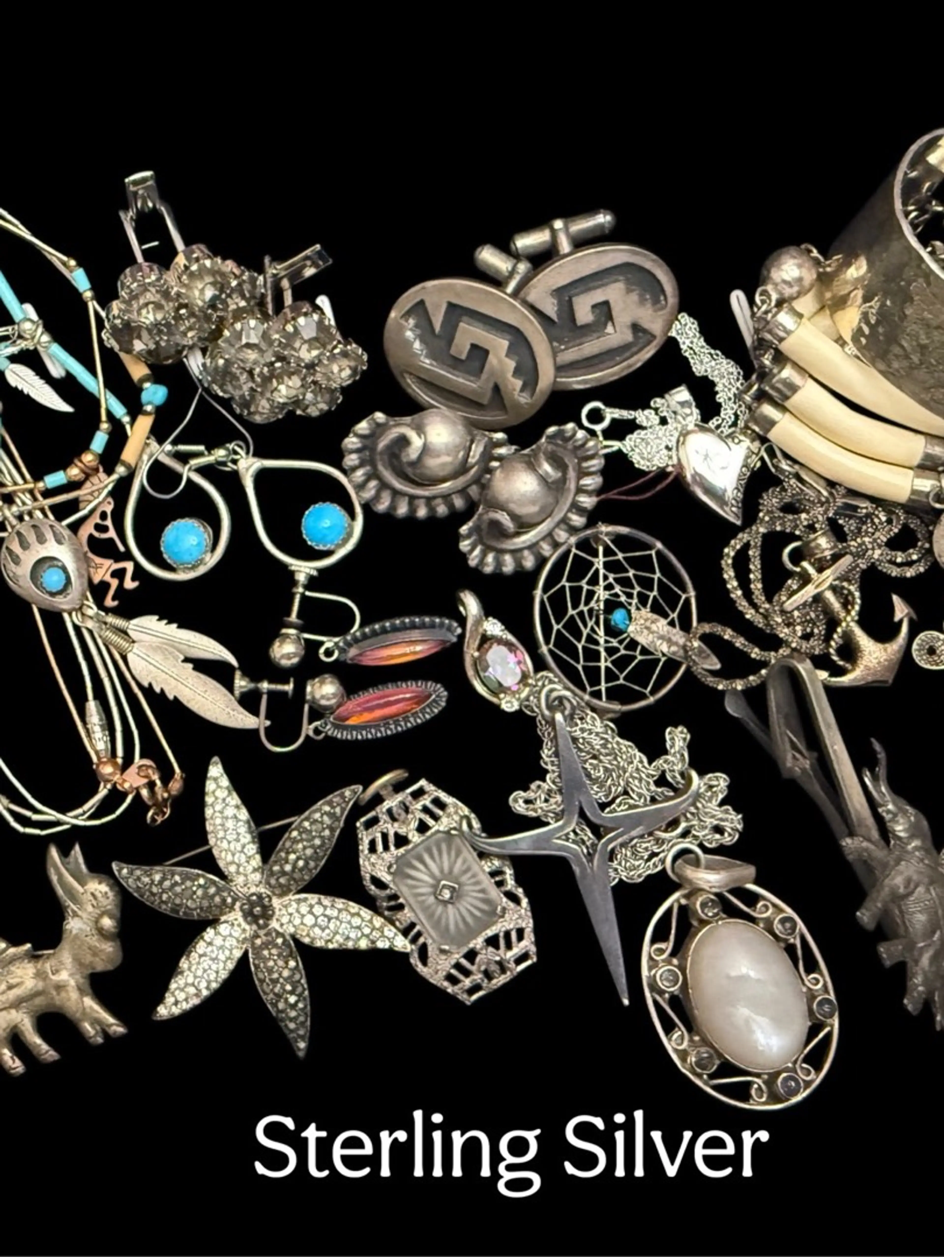 Sterling Silver Sale- Vintage Jewelry 