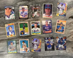 Lot Of 15 New York Mets Cards