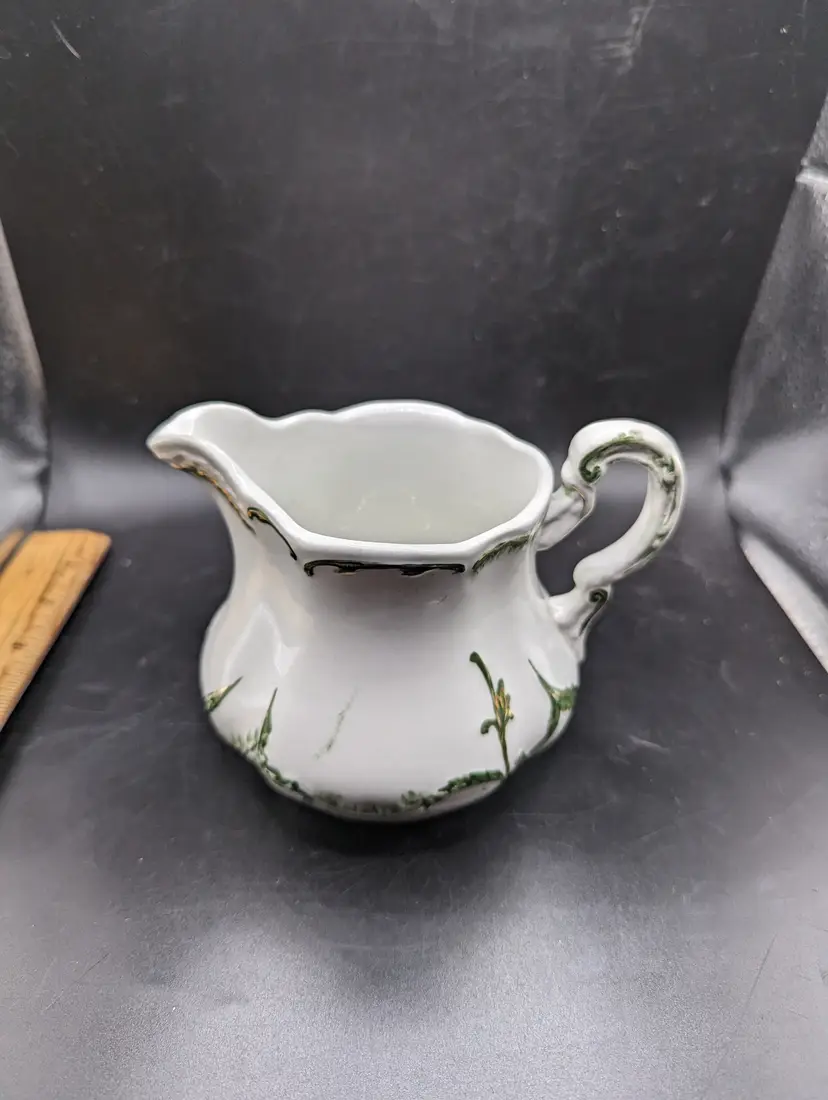 Vintage Ridgways Royal Semi Porcelain England Creamer Edgewater